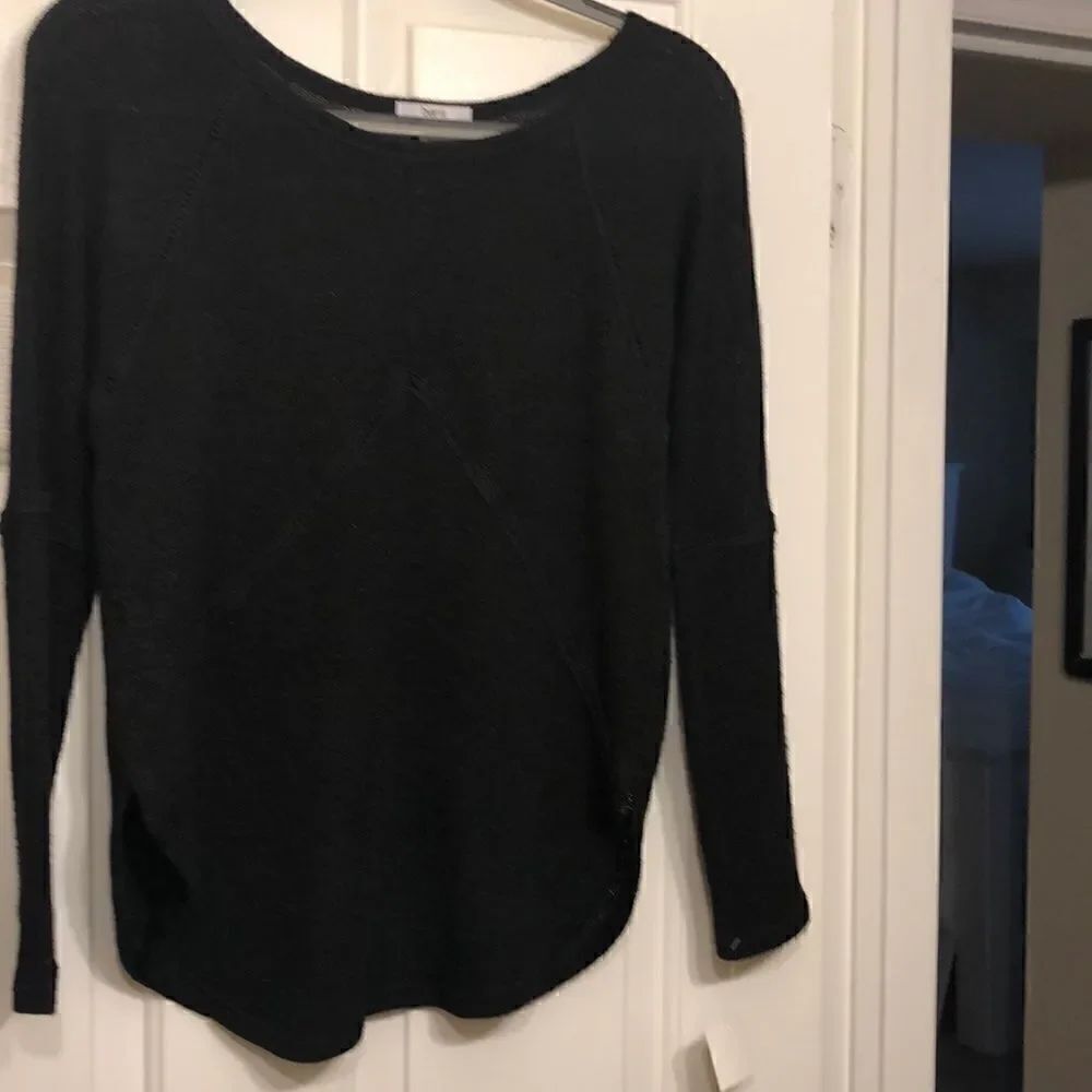 Black bar three sweater 